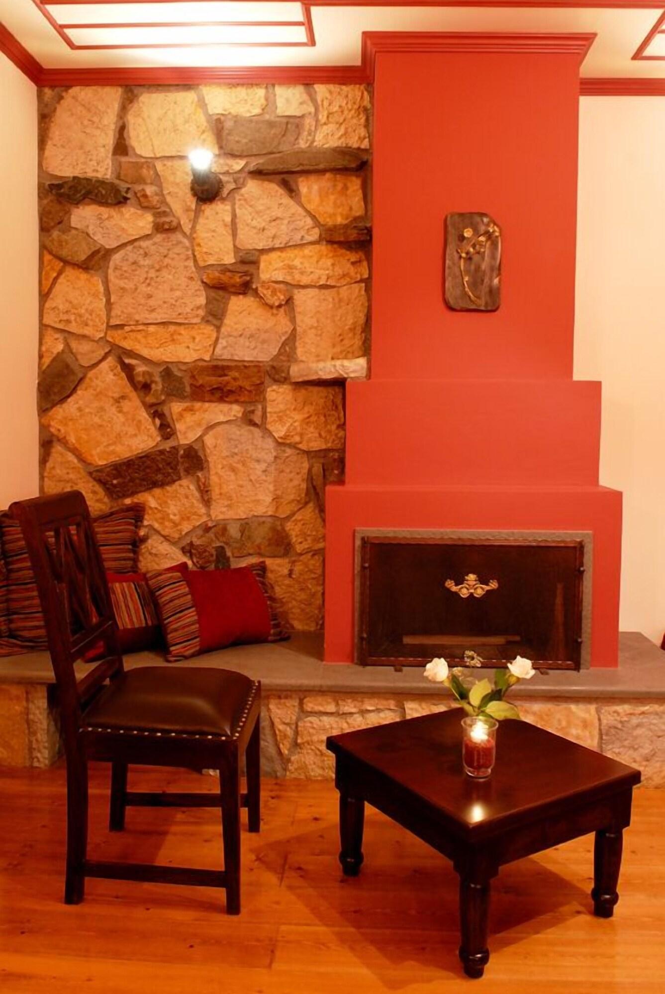 Giagia Evgenia Hotel Vitsa Bagian luar foto