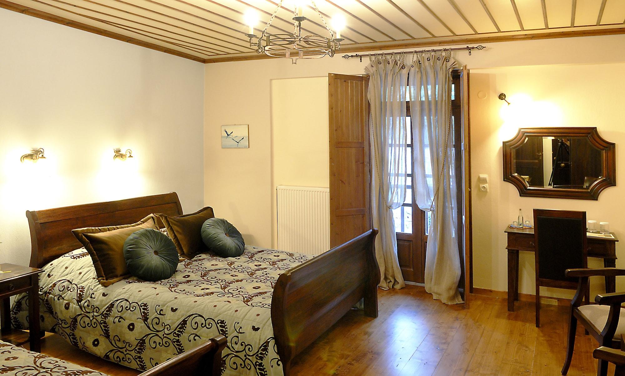 Giagia Evgenia Hotel Vitsa Bagian luar foto