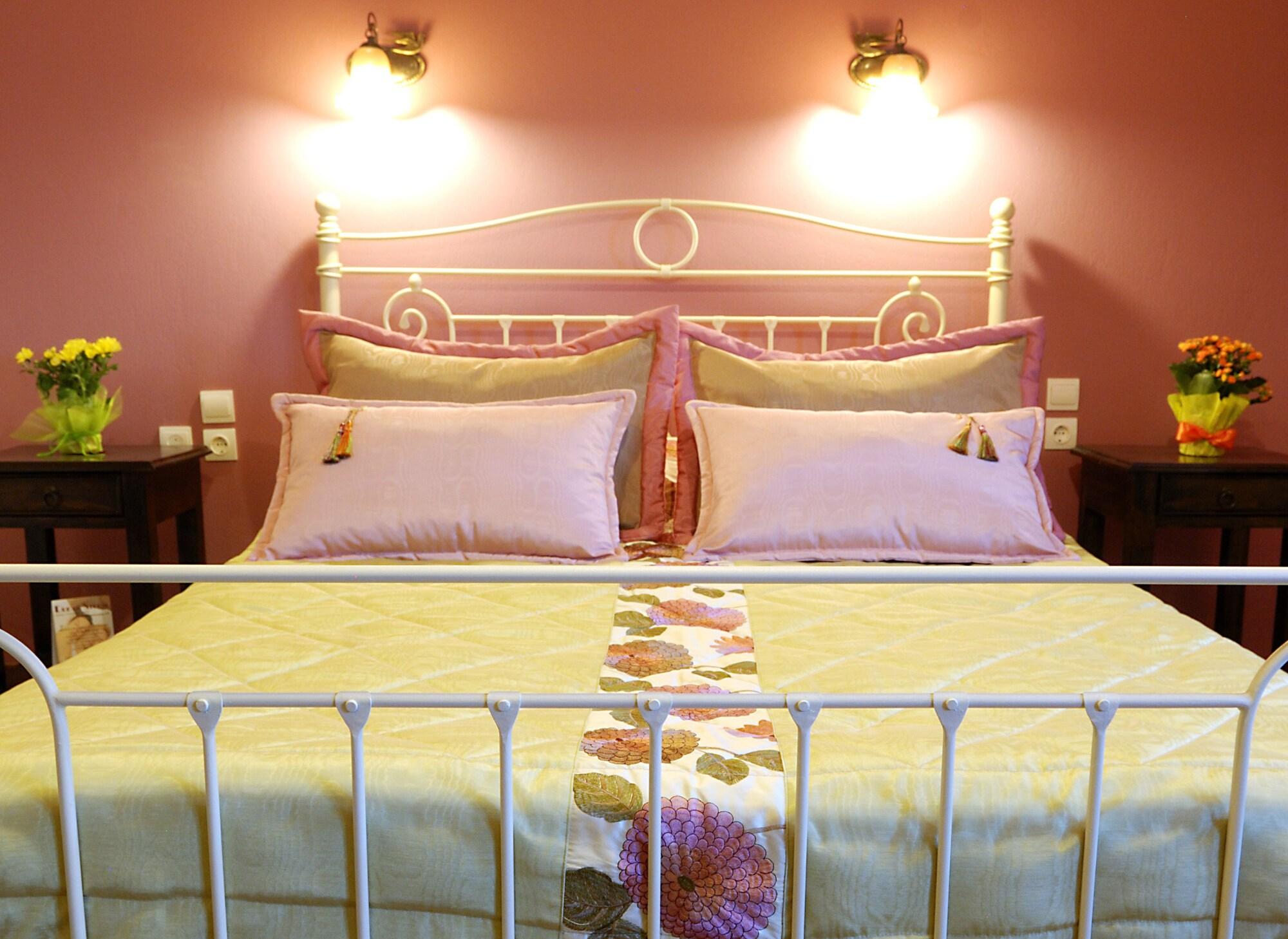 Giagia Evgenia Hotel Vitsa Bagian luar foto