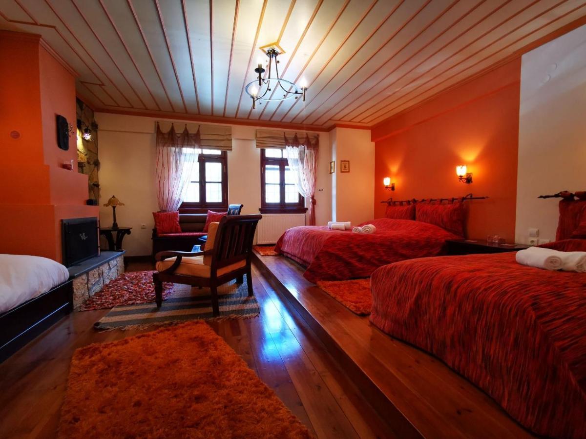 Giagia Evgenia Hotel Vitsa Bagian luar foto