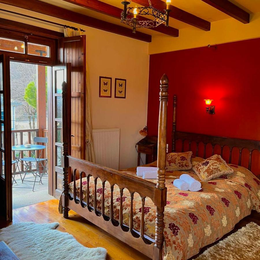 Giagia Evgenia Hotel Vitsa Bagian luar foto