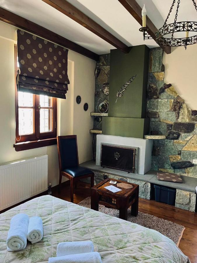 Giagia Evgenia Hotel Vitsa Bagian luar foto
