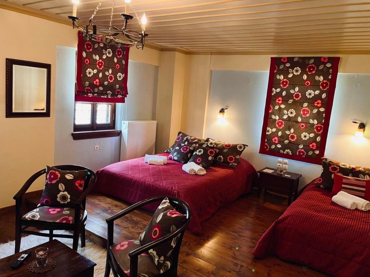Giagia Evgenia Hotel Vitsa Bagian luar foto